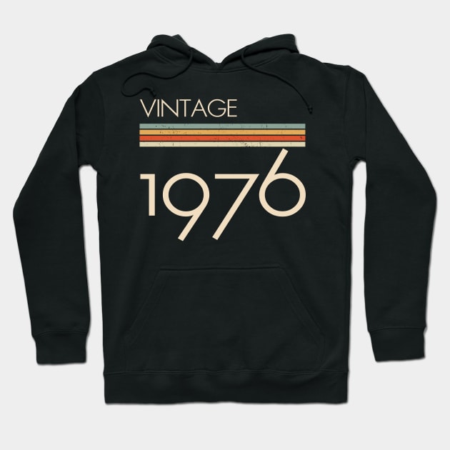 Vintage Classic 1976 Hoodie by adalynncpowell